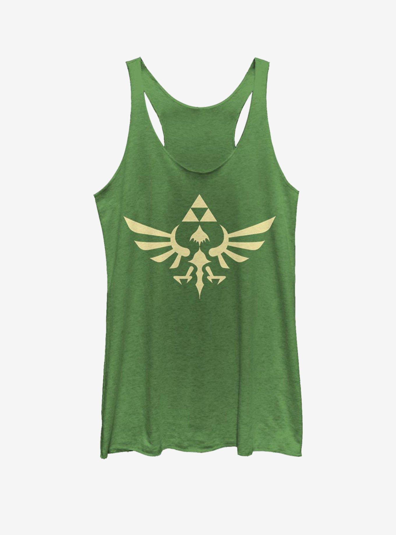 Nintendo Triumphant Triforce Womens Tank Top, ENVY, hi-res