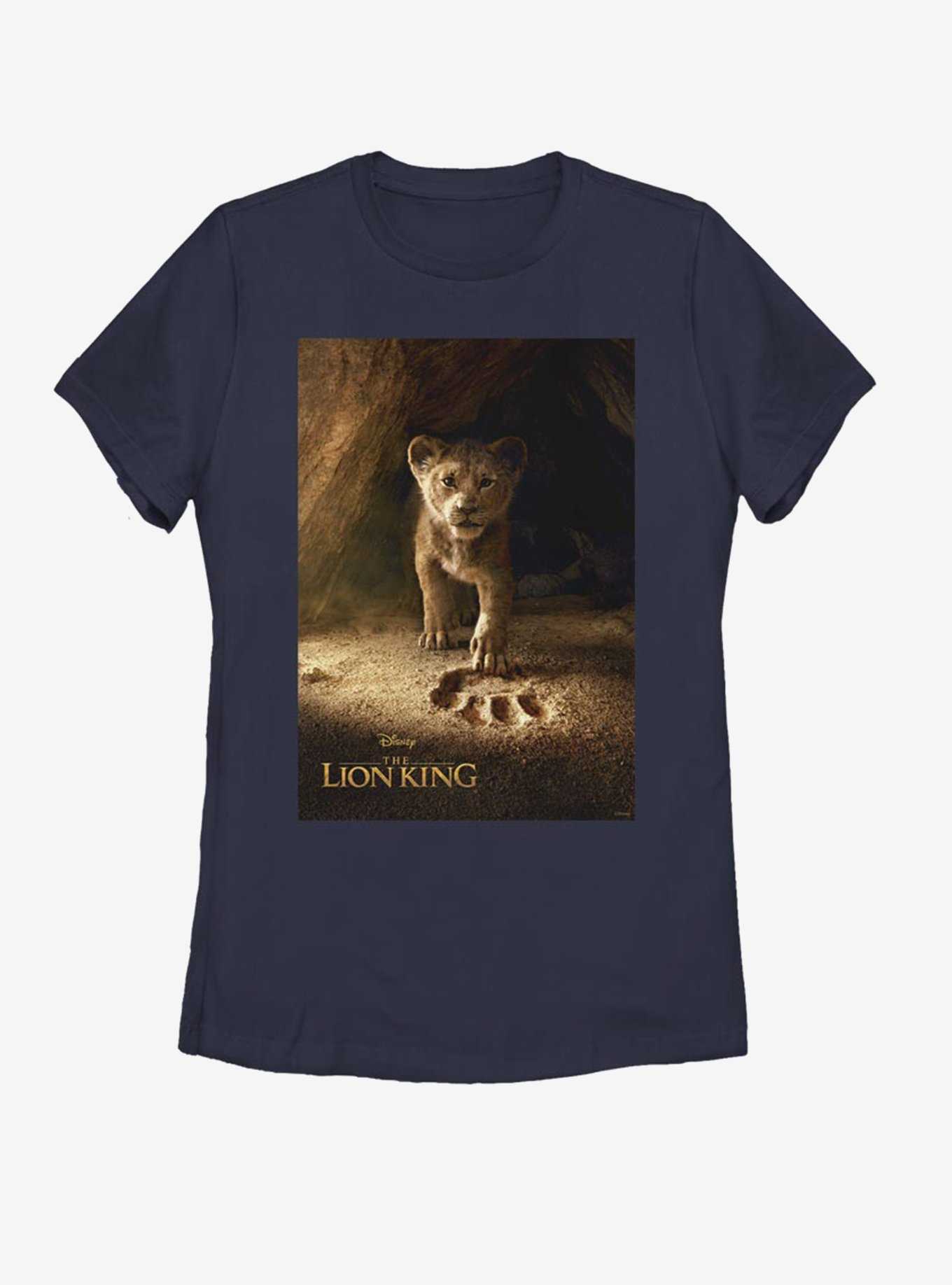 Disney The Lion King 2019 Simba Poster Womens T-Shirt, , hi-res