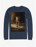 Disney The Lion King 2019 Simba Poster Long-Sleeve T-Shirt, NAVY, hi-res