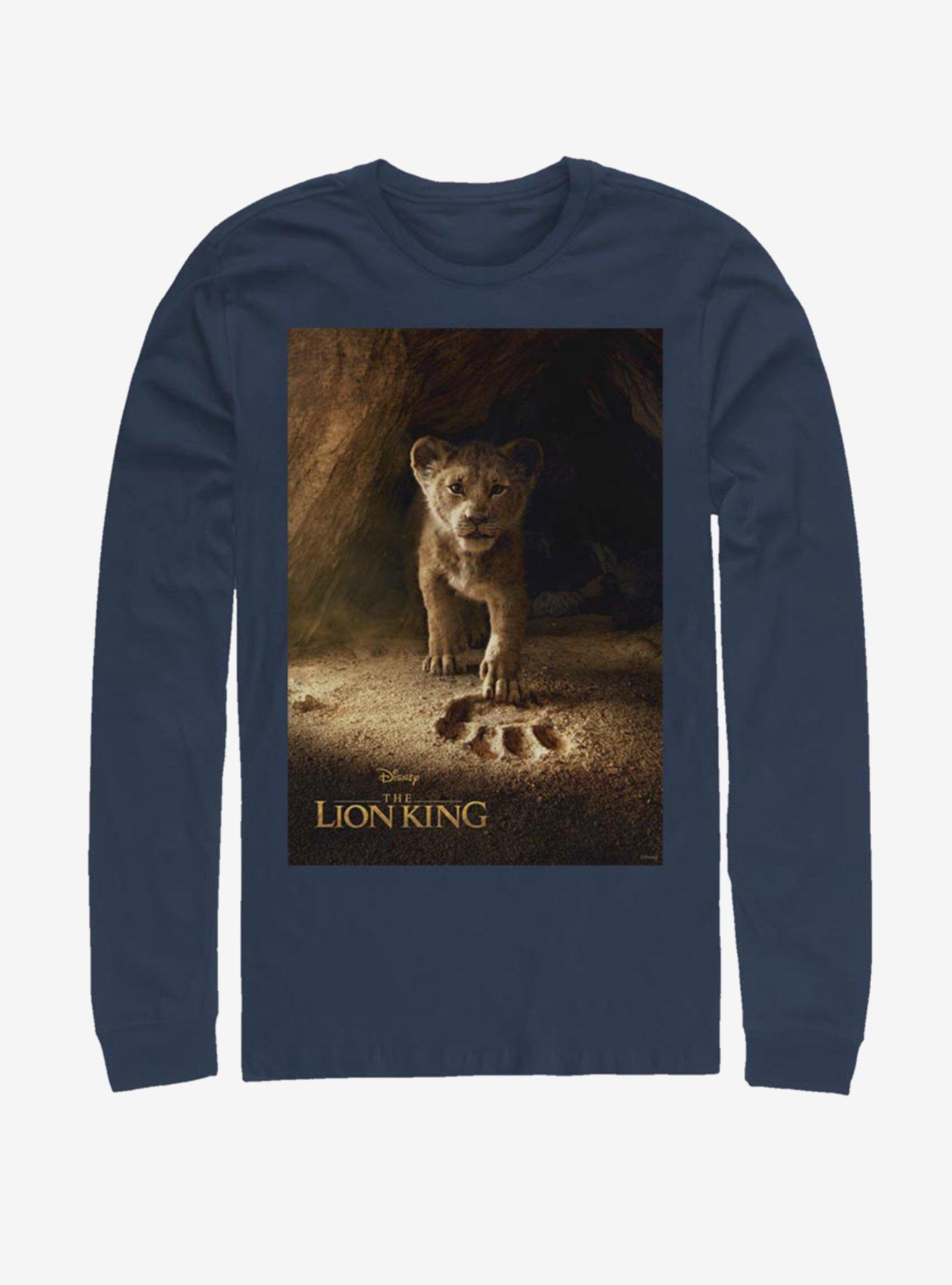 Disney The Lion King 2019 Simba Poster Long-Sleeve T-Shirt, , hi-res
