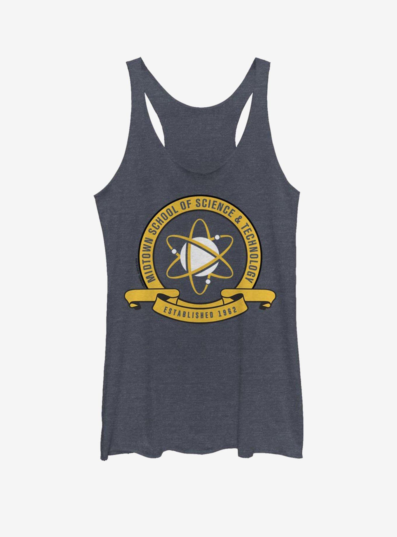 Marvel Spider-Man Midtown School Emblem Womens Tank Top, , hi-res