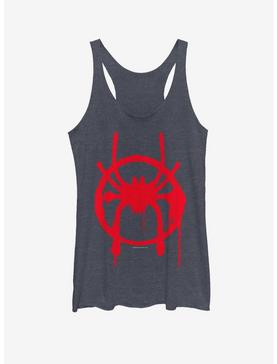 Marvel Spider-Man : Into The Spiderverse Miles Symbol Womens Tank Top, , hi-res