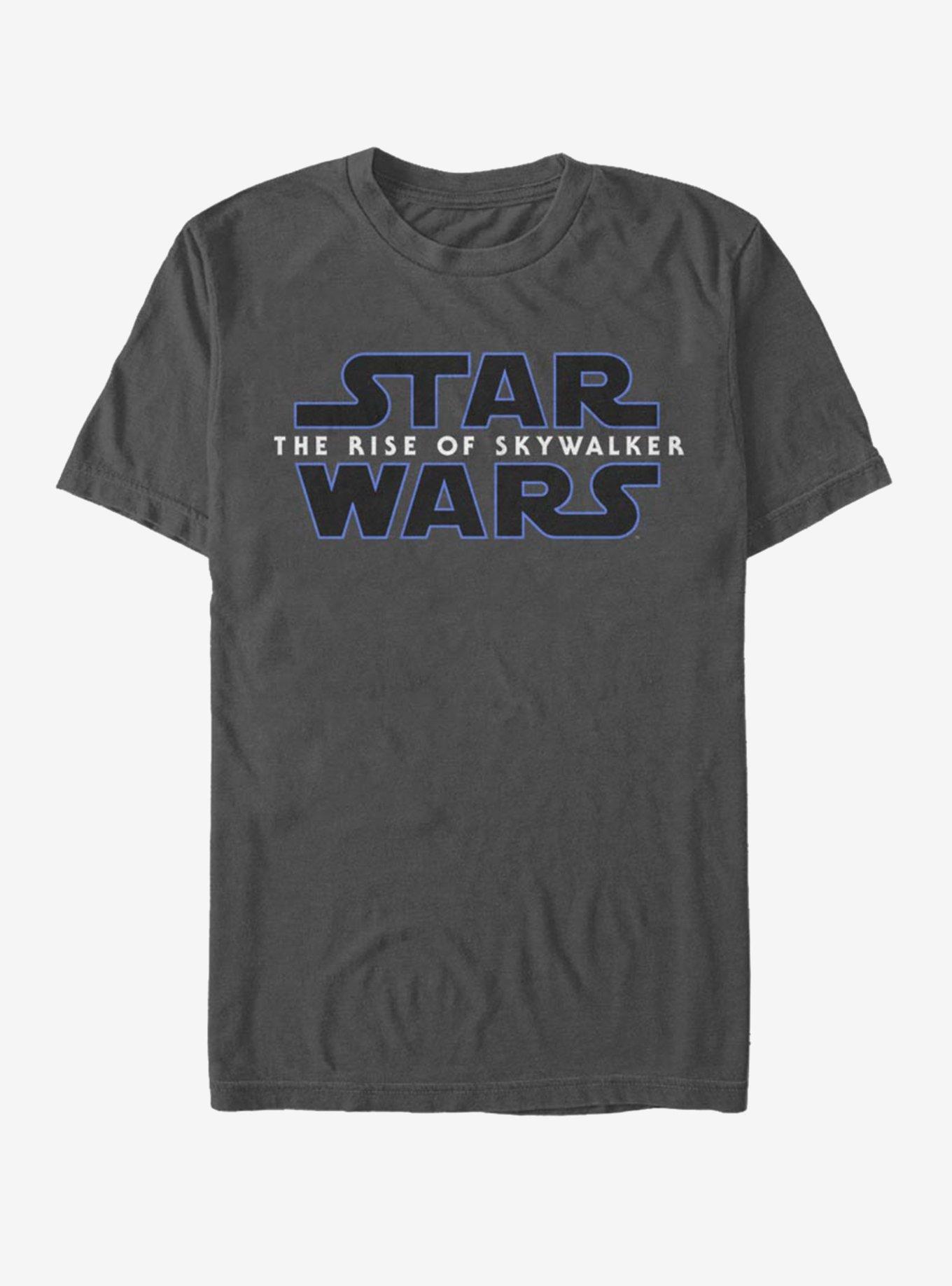 Star Wars The Rise Of Skywalker Logo T-Shirt - GREY | BoxLunch
