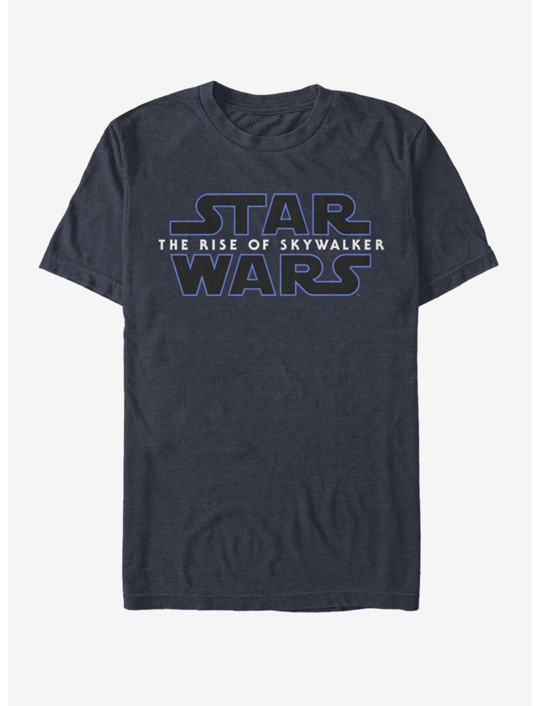 Star Wars The Rise Of Skywalker Logo T-Shirt - BLUE | BoxLunch
