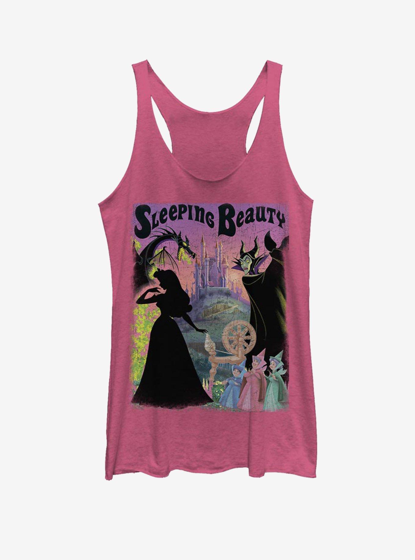 Disney Sleeping Beauty Poster Womens Tank Top, , hi-res
