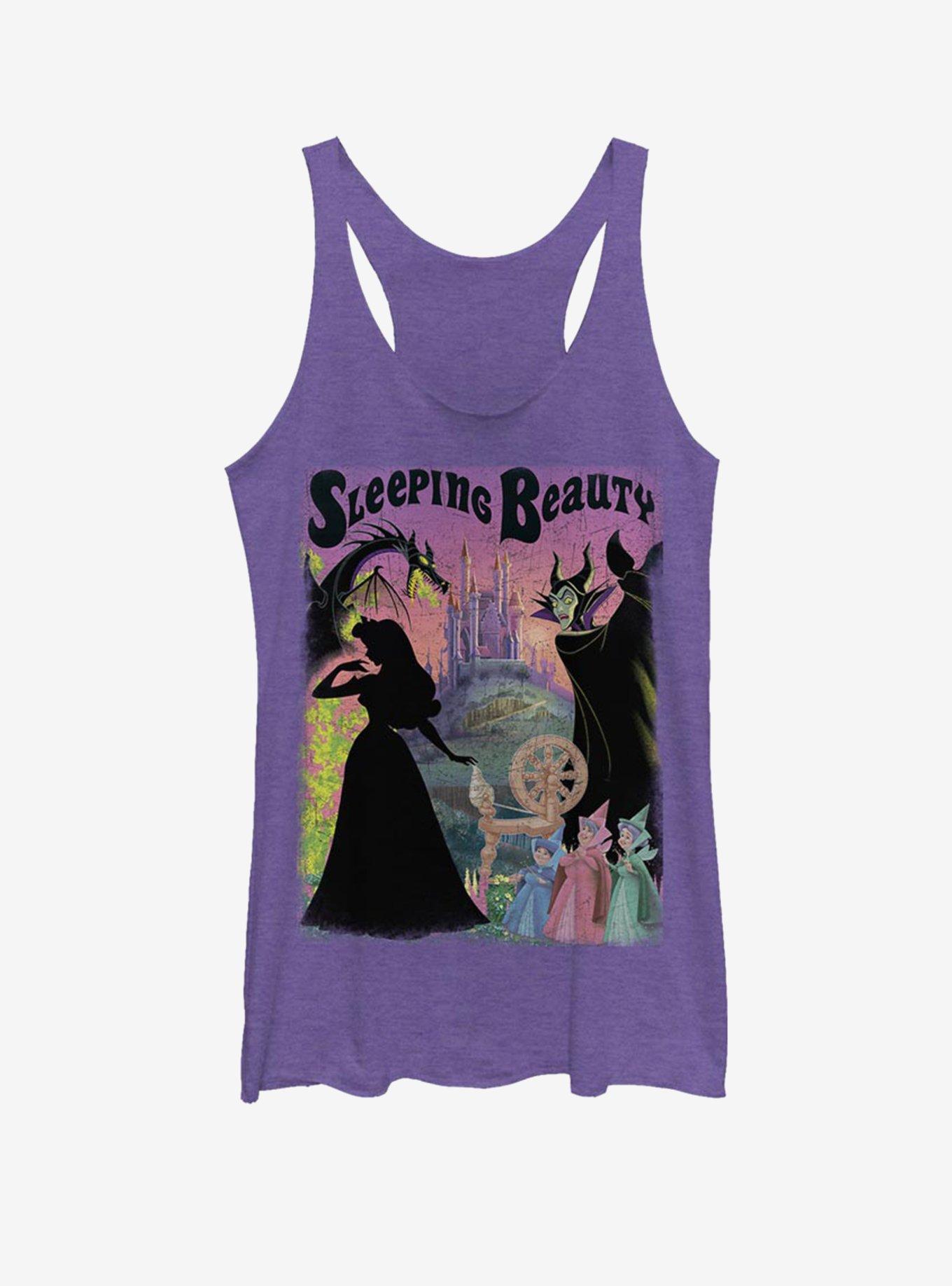 Disney Sleeping Beauty Poster Womens Tank Top, , hi-res
