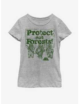 Star Wars Protect Our Forests Youth Girls T-Shirt, , hi-res