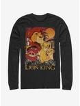 Disney The Lion King Paste Long-Sleeve T-Shirt, BLACK, hi-res