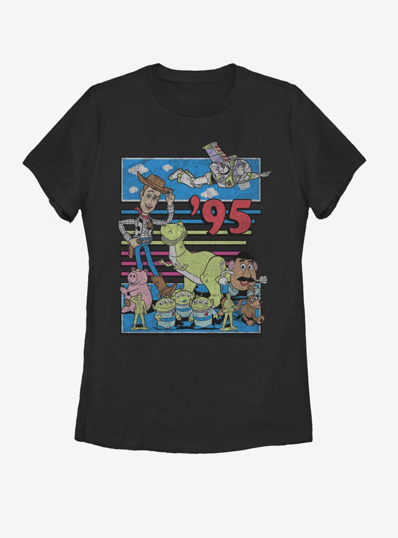 Disney Pixar Toy Story Fast Toys Womens T-Shirt, BLACK, hi-res