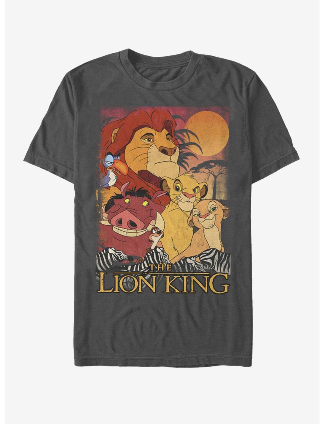 Disney The Lion King Paste T-Shirt, CHARCOAL, hi-res