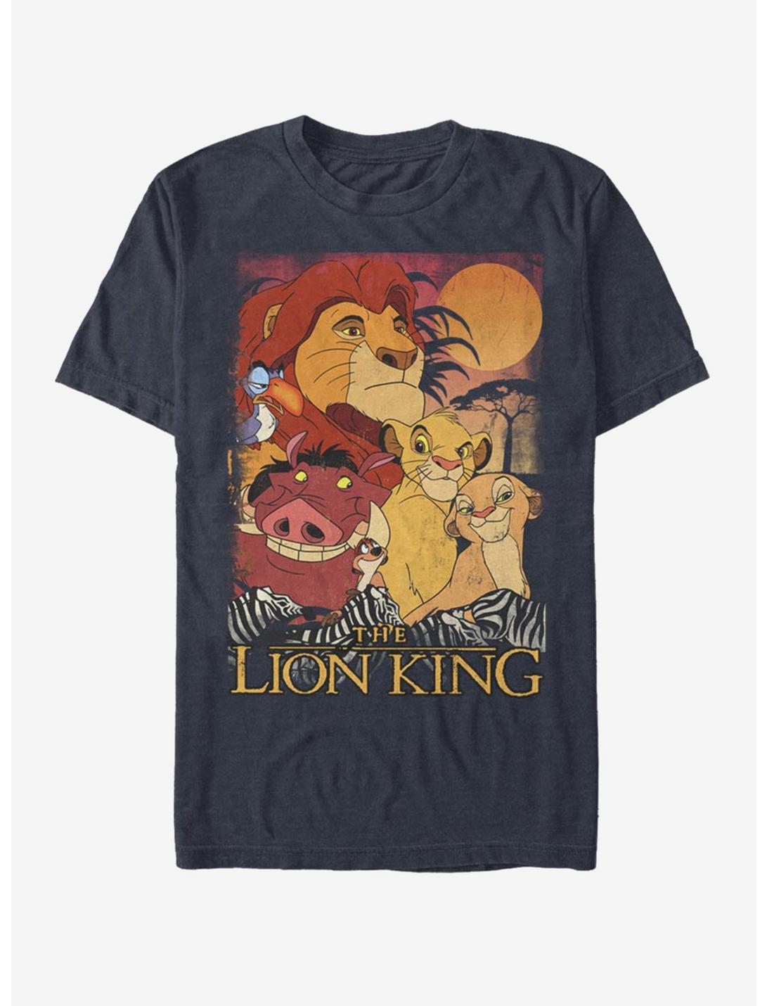 Disney The Lion King Paste T-Shirt, DARK NAVY, hi-res