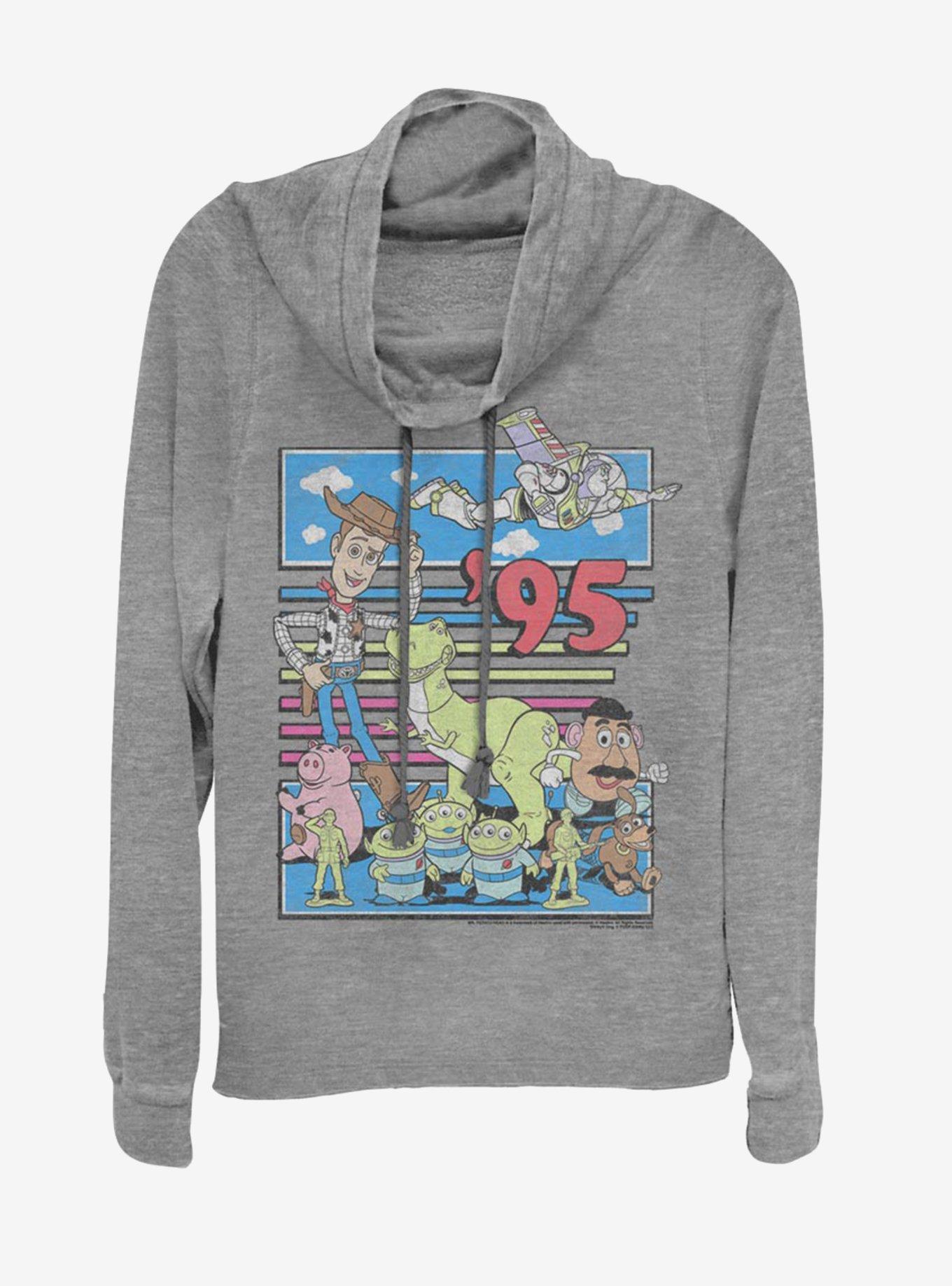 Disney Pixar Toy Story Fast Toys Cowlneck Long-Sleeve Womens Top, , hi-res