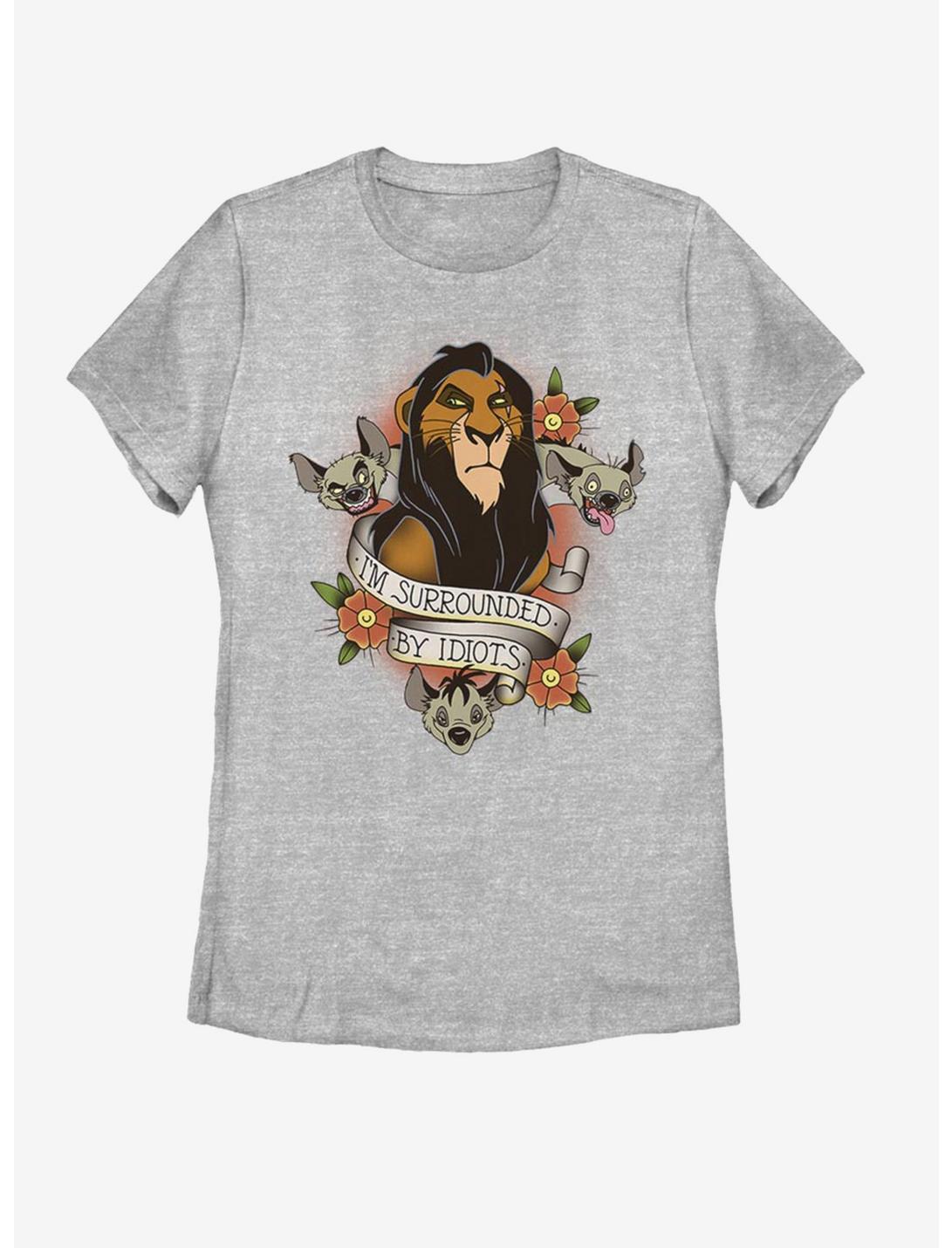 Disney The Lion King Surrounded Womens T-Shirt, ATH HTR, hi-res