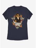 Disney The Lion King Surrounded Womens T-Shirt, NAVY, hi-res