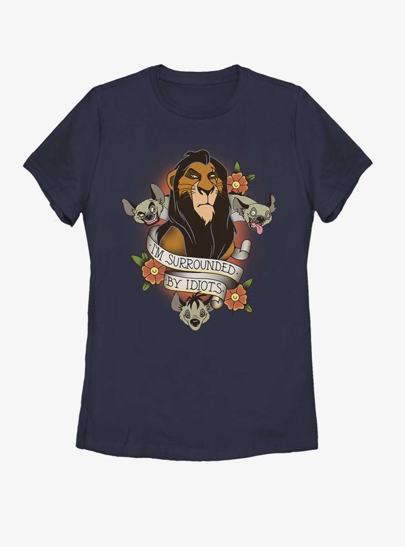 Disney The Lion King Surrounded Womens T-Shirt, , hi-res
