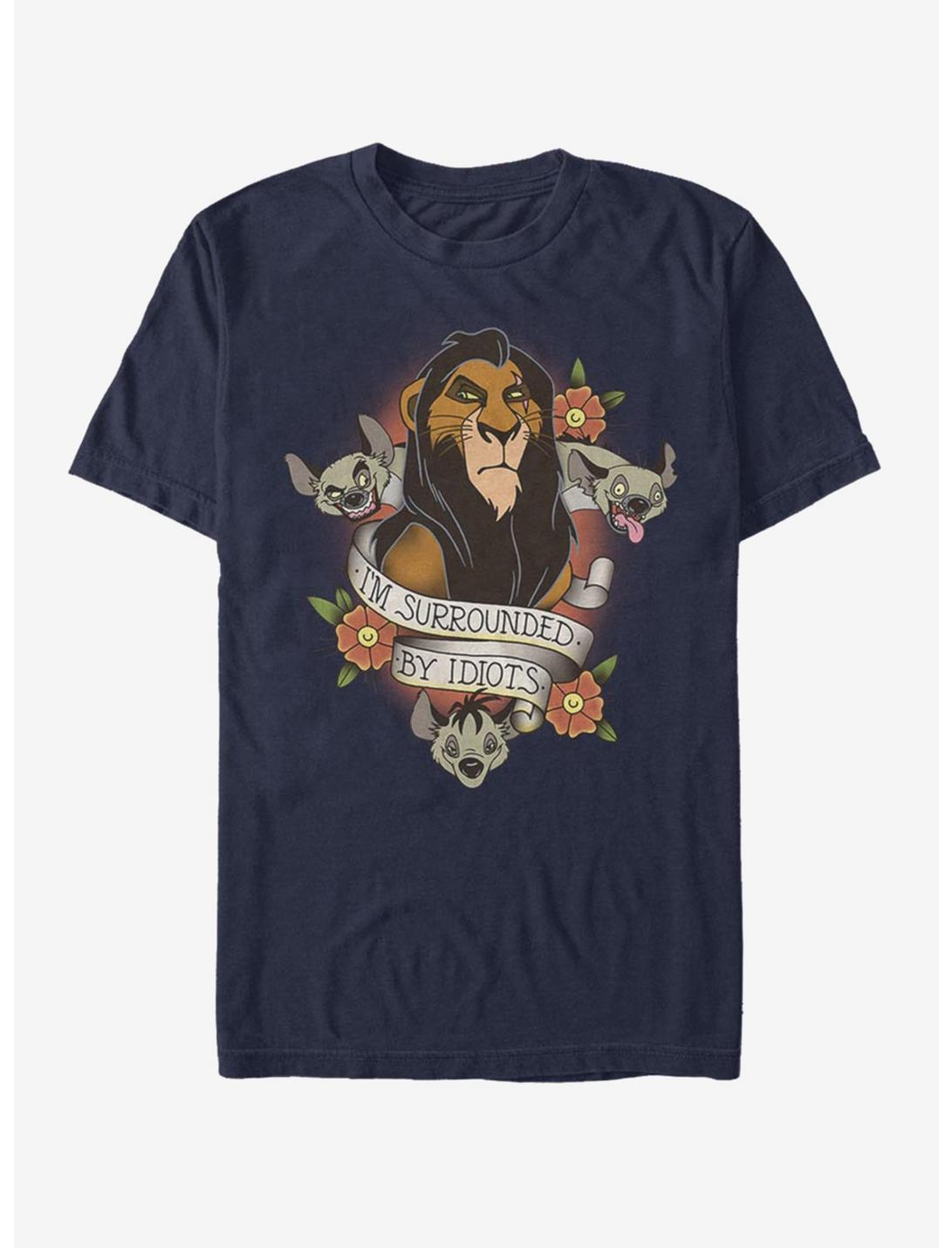 Disney The Lion King Surrounded T-Shirt, NAVY, hi-res