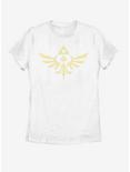Nintendo Triumphant Triforce Womens T-Shirt, WHITE, hi-res