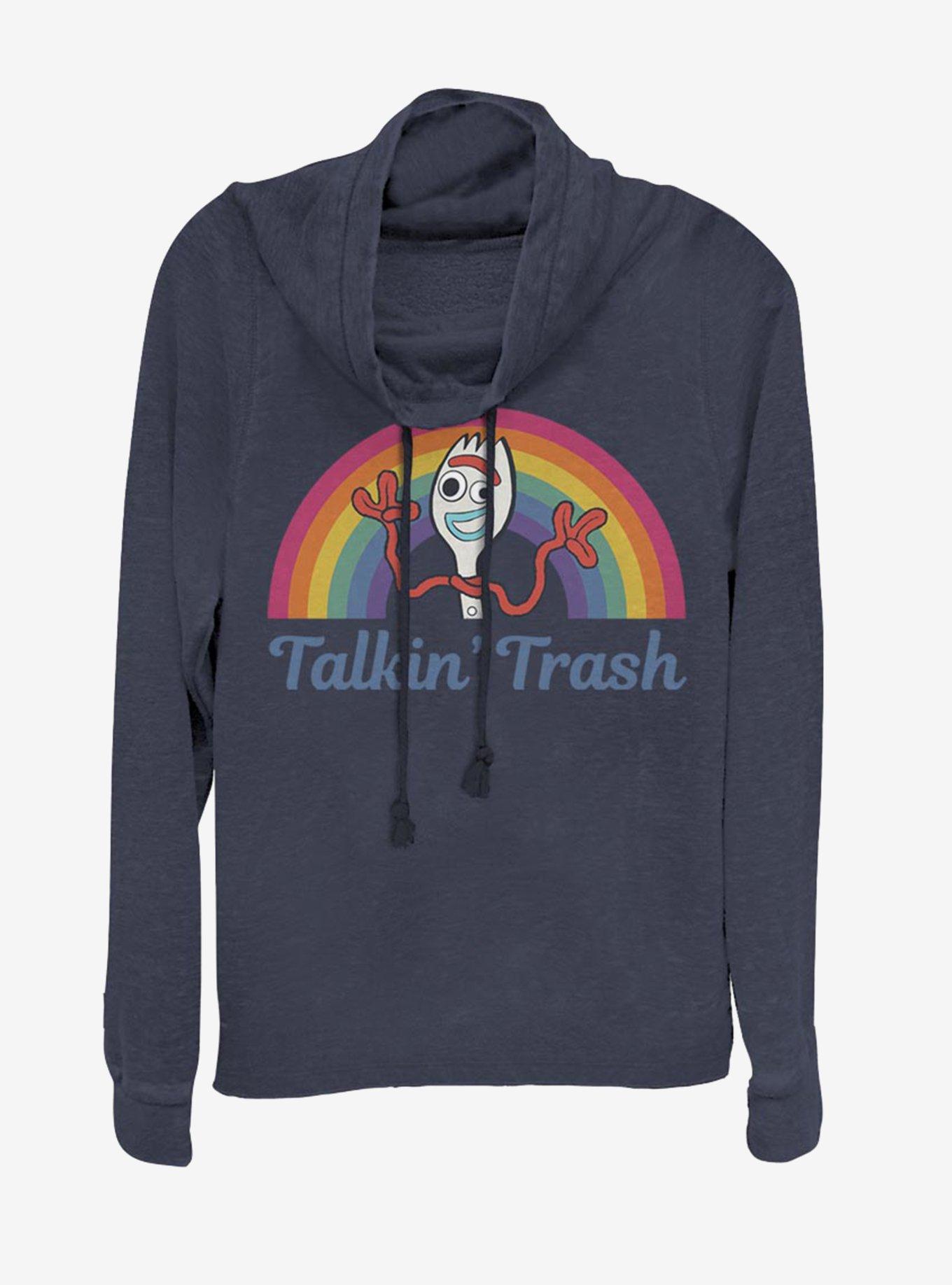 Disney Pixar Toy Story 4 Talkin' Trash Cowlneck Long-Sleeve Womens Top, , hi-res