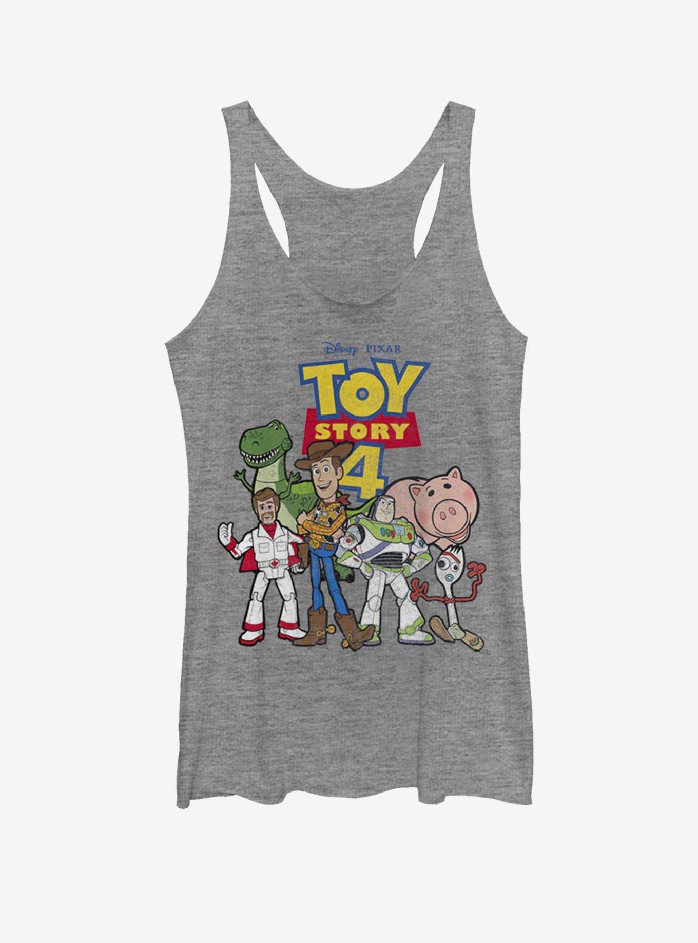 Disney Pixar Toy Story 4 Toy Crew Womens Tank Top, GRAY HTR, hi-res