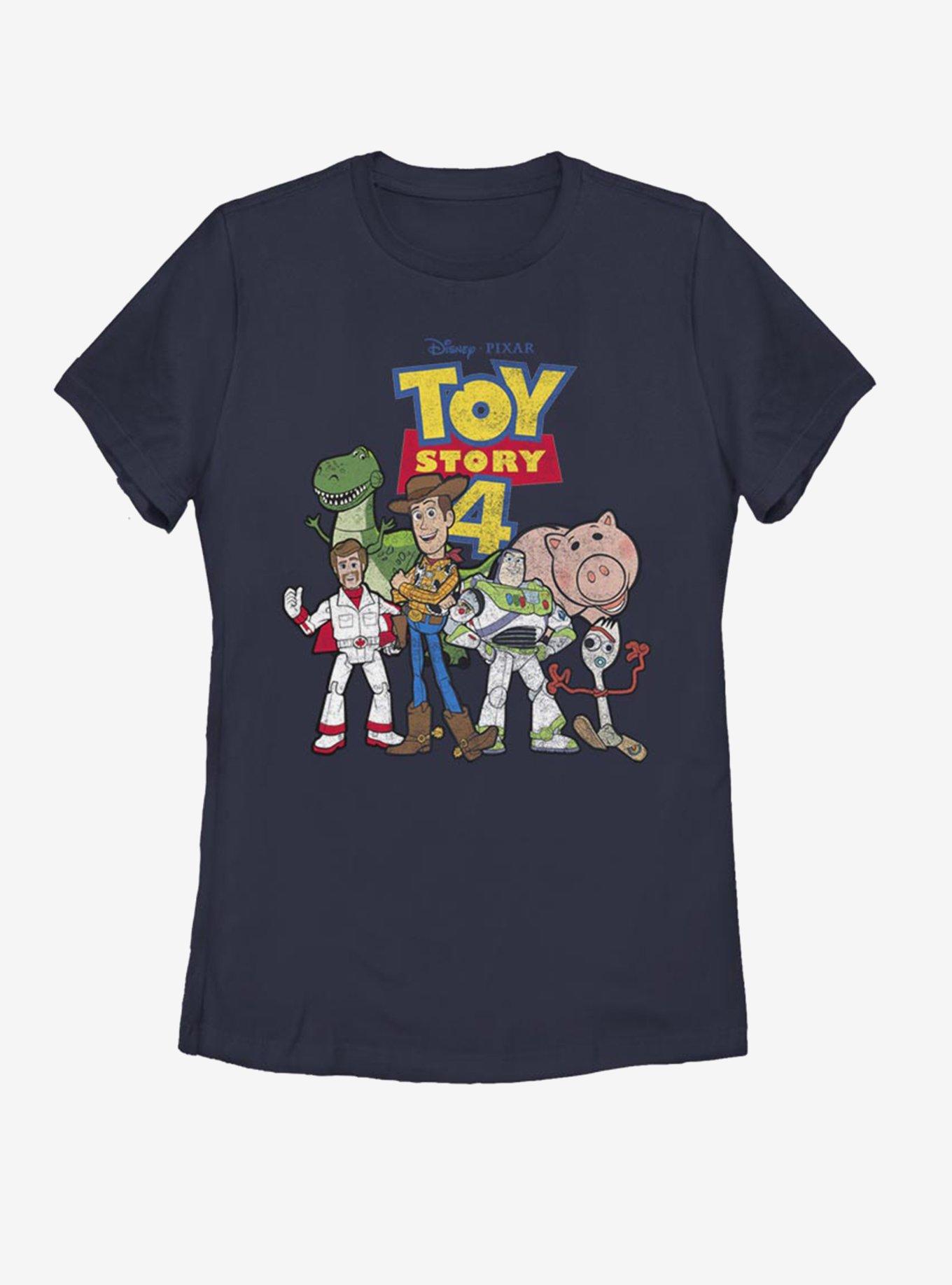 Disney Pixar Toy Story 4 Toy Crew Womens T-Shirt - BLUE | BoxLunch