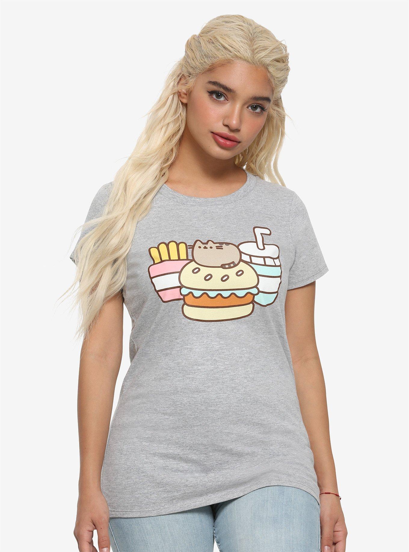 Pusheen Combo Meal Girls T-Shirt, MULTI, hi-res