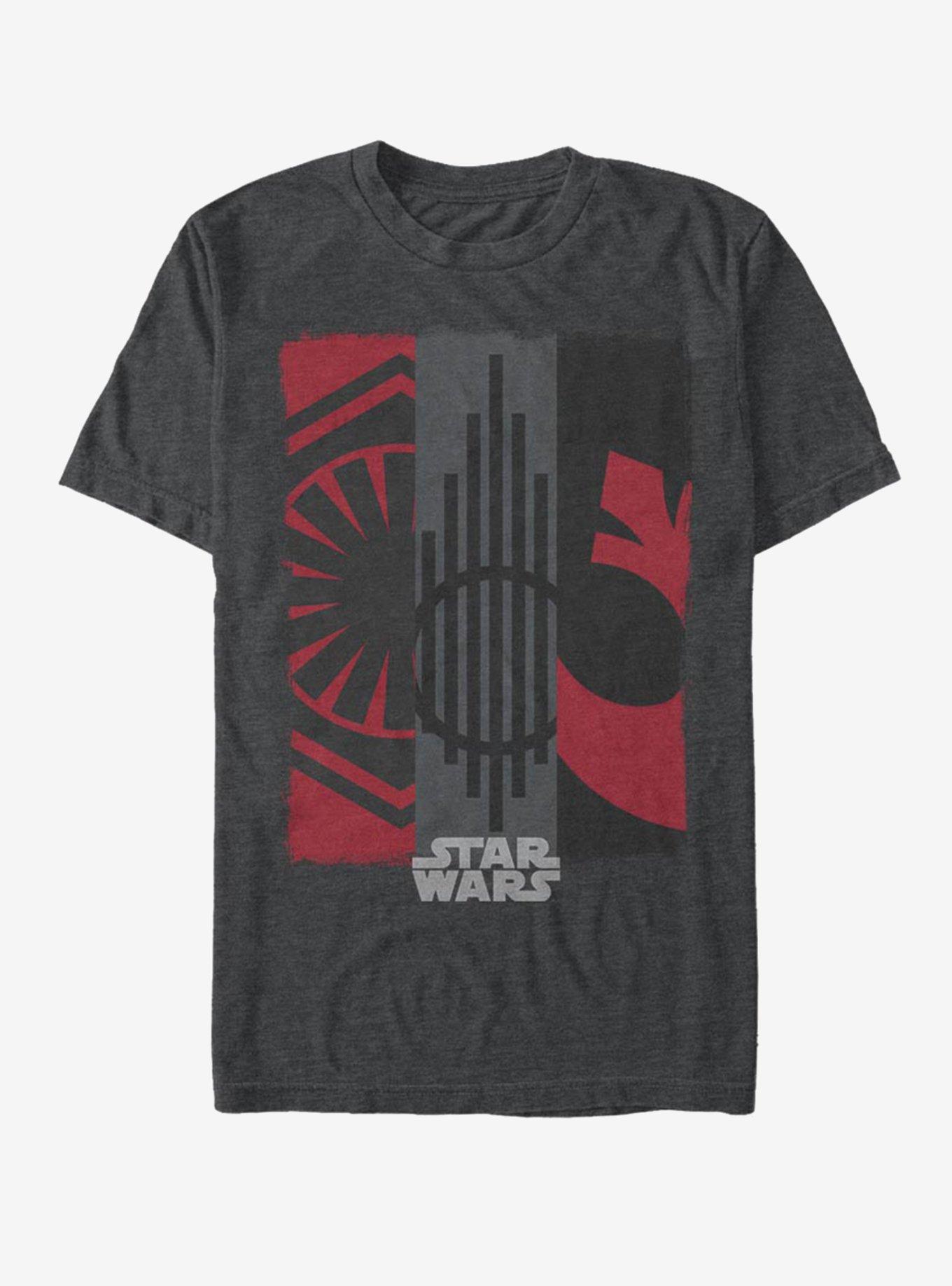 Star Wars Three Logos T-Shirt, , hi-res