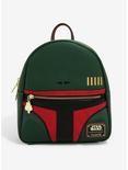 Plus Size Loungefly Star Wars Boba Fett Mini Backpack, , hi-res