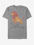 Disney The Lion King Scribble T-Shirt, DRKGRY HTR, hi-res