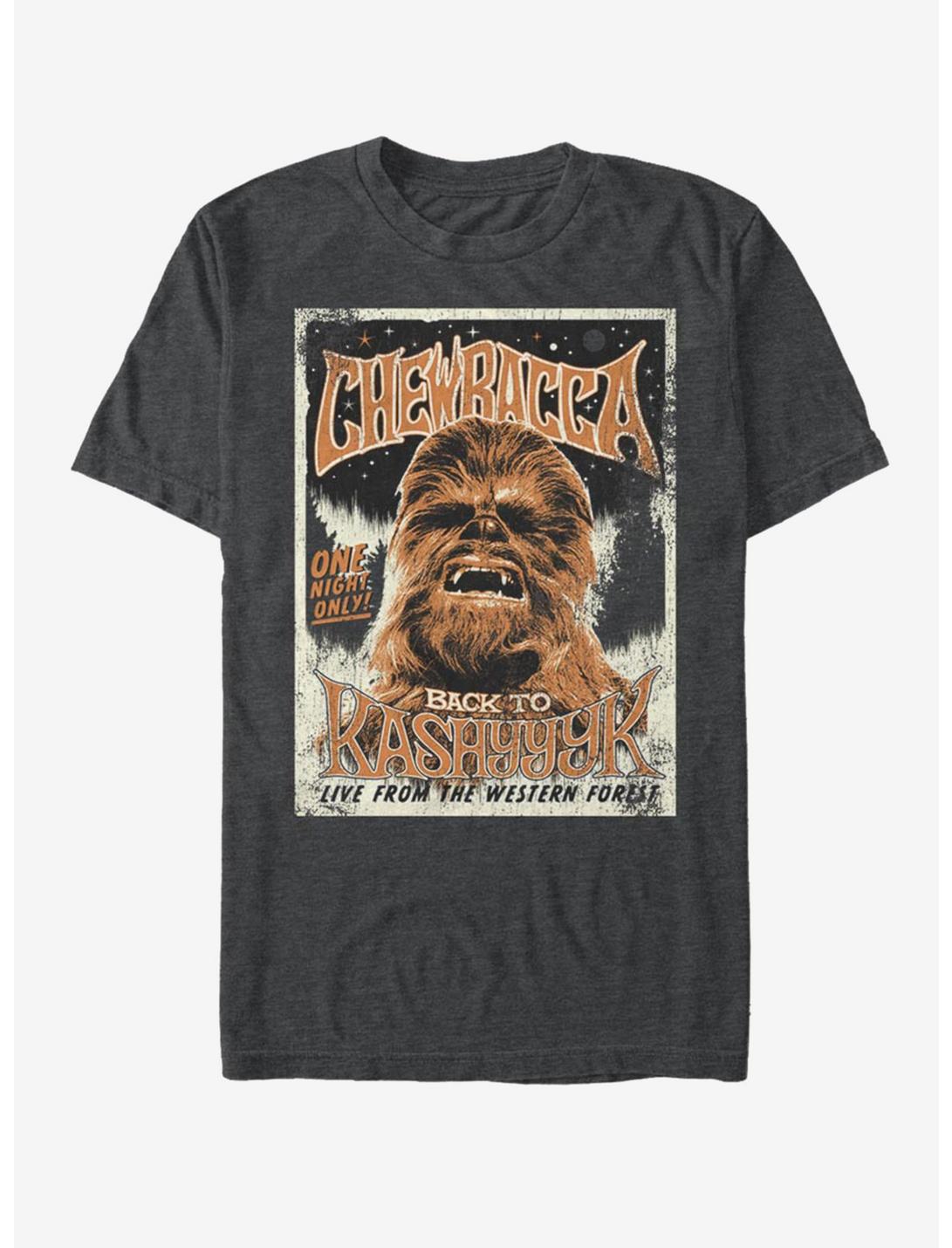 Star Wars Chewie Live T-Shirt, DARK CHAR, hi-res