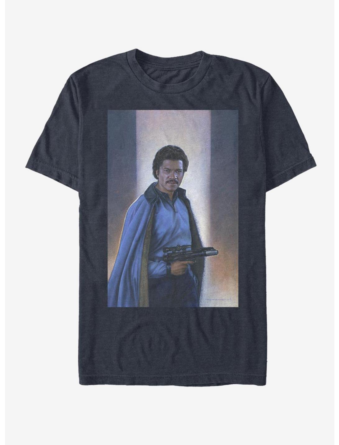 Star Wars Lando Painting T-Shirt, DARK NAVY, hi-res