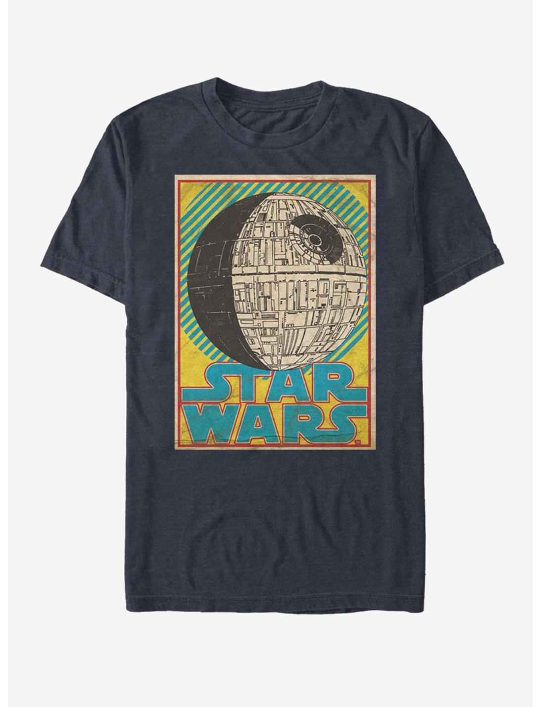 Star Wars Death Star Card T-Shirt, DARK NAVY, hi-res