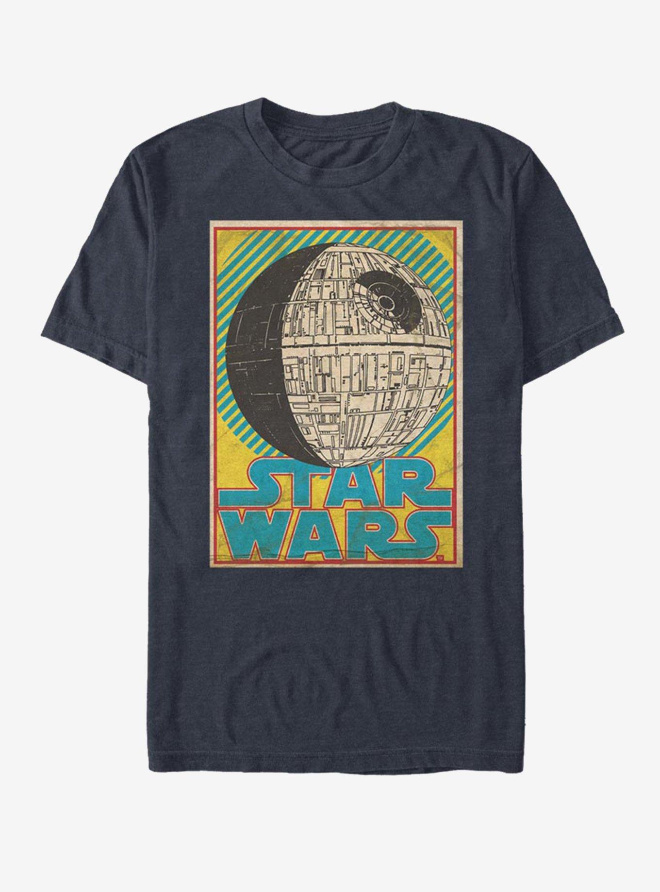 Star Wars Death Star Card T-Shirt, DARK NAVY, hi-res
