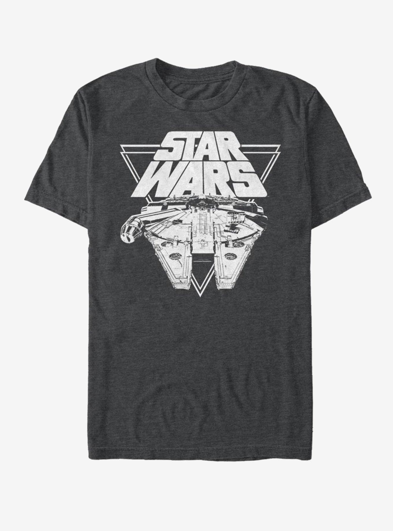 Star Wars Falcon Strike T-Shirt - GREY | BoxLunch