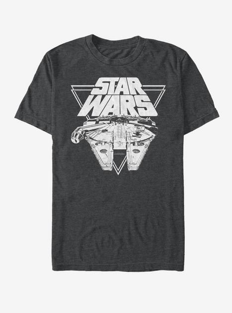 Star Wars Falcon Strike T-Shirt - GREY | BoxLunch