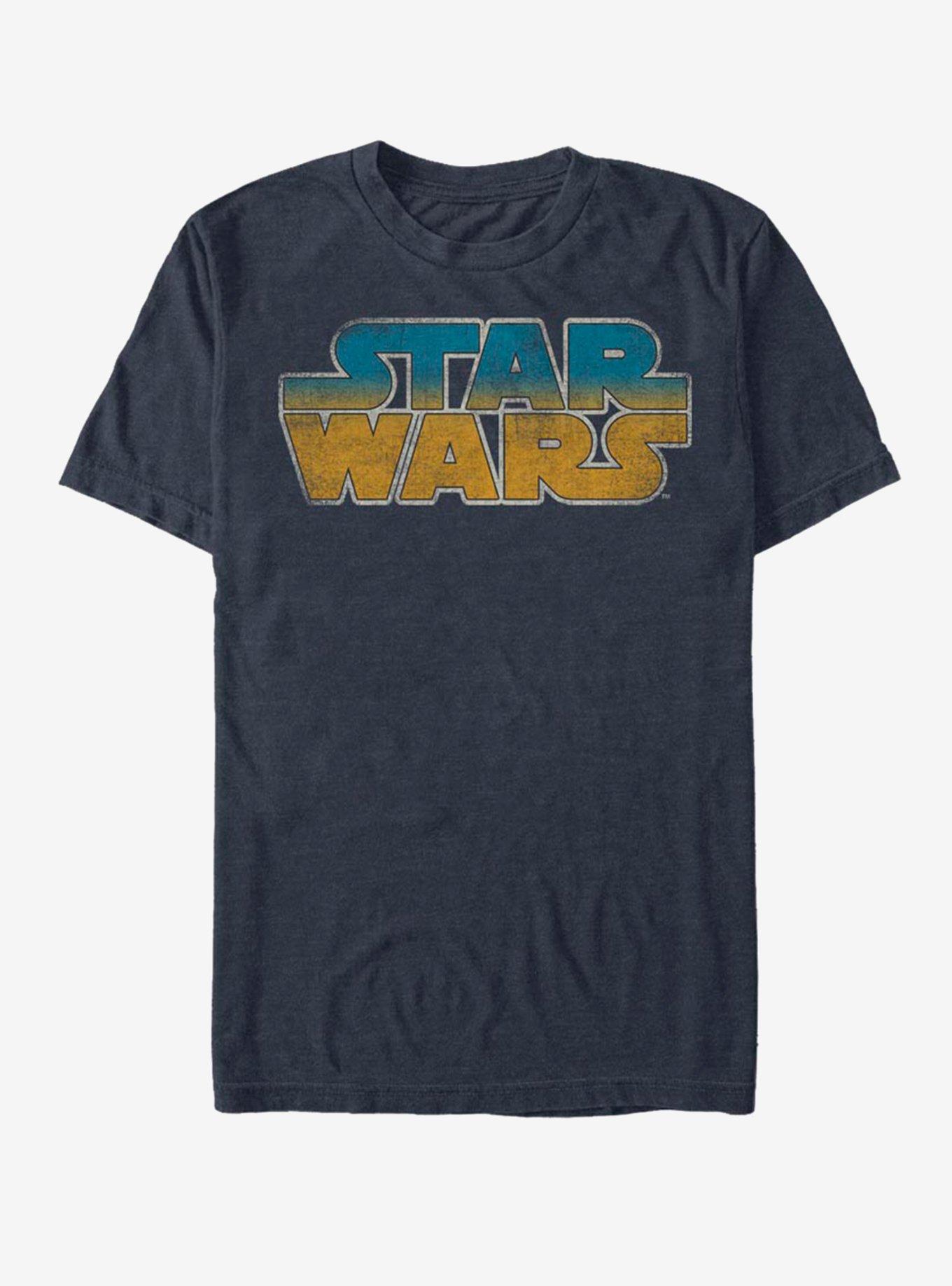 Star Wars SW Logo T-Shirt, DARK NAVY, hi-res