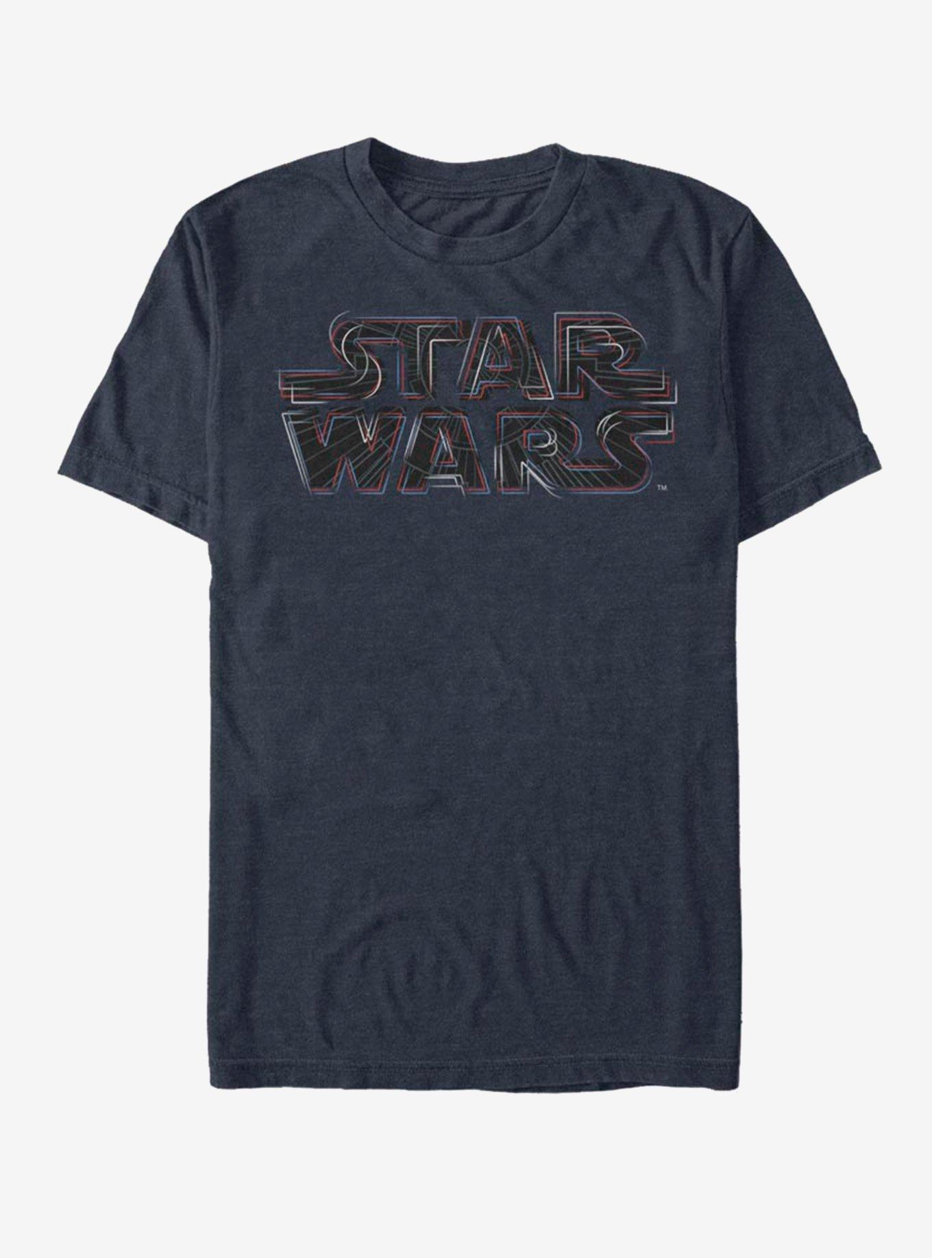 Star Wars Logo Lines T-Shirt, , hi-res