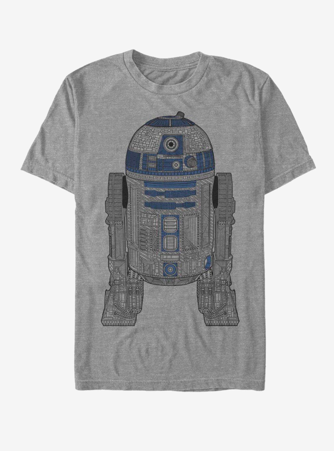Star Wars Zen R2D2 T-Shirt, , hi-res