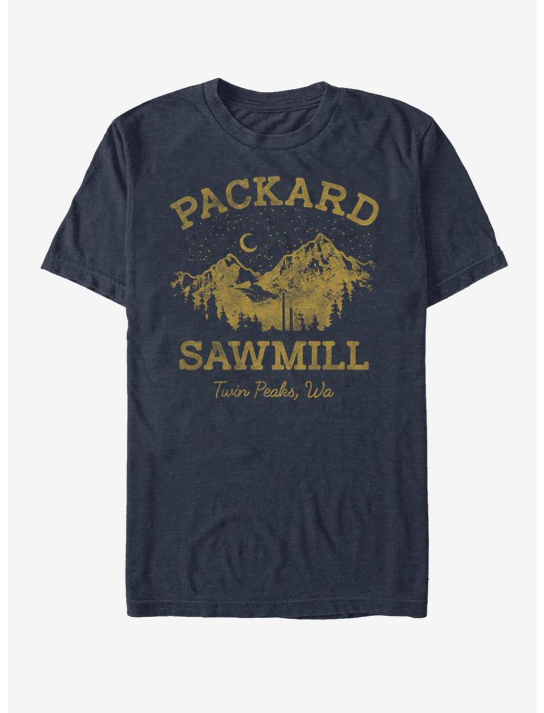 Twin Peaks Packard Sawmill T-Shirt, DARK NAVY, hi-res