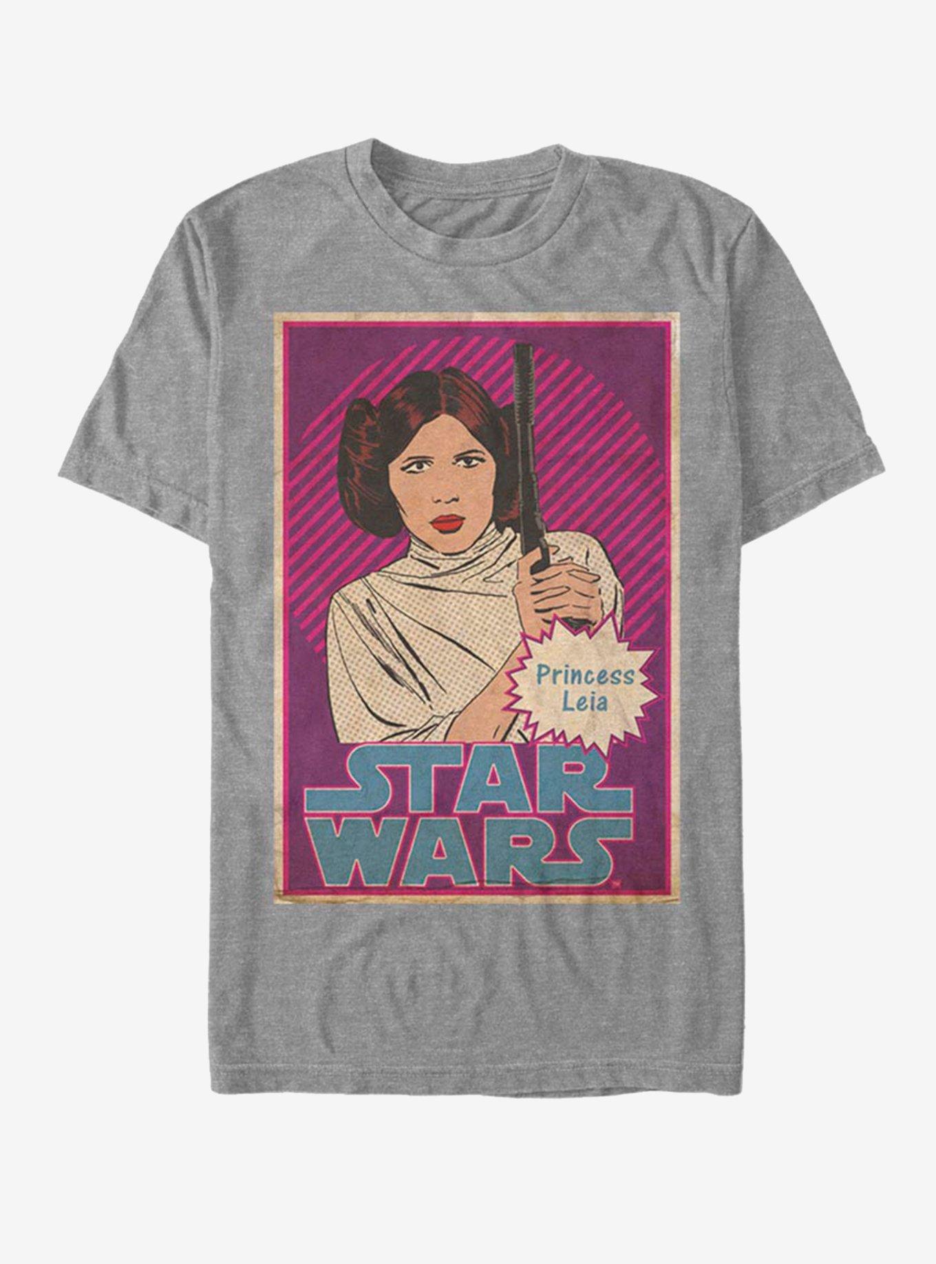 Star Wars Leia Card T-Shirt, , hi-res