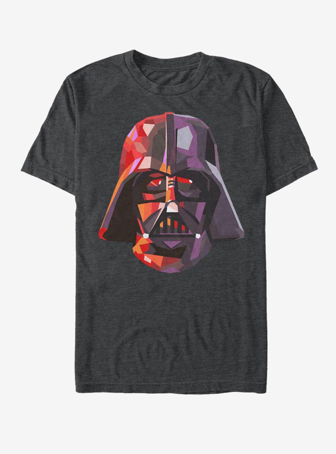 Star Wars Poly Vader T-Shirt - GREY | BoxLunch