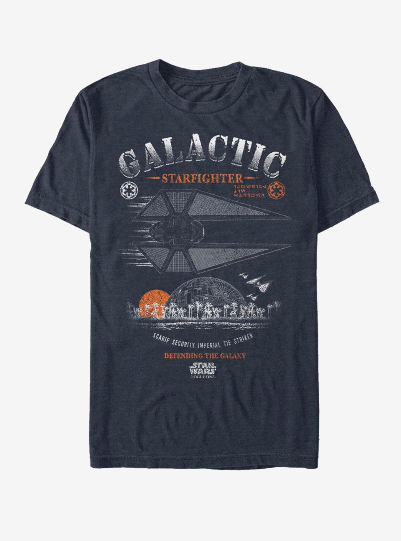 Star Wars Serif Striker T-Shirt, DARK NAVY, hi-res