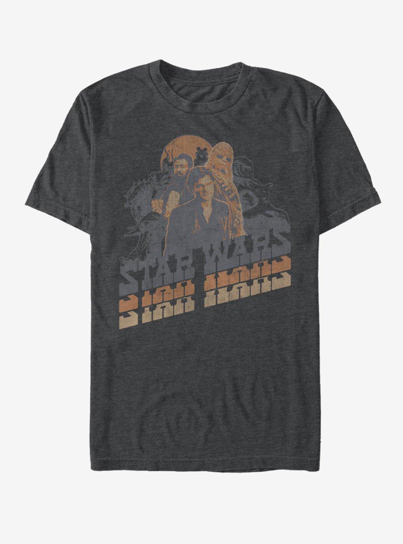 Star Wars Smooth Crew T-Shirt - GREY | BoxLunch