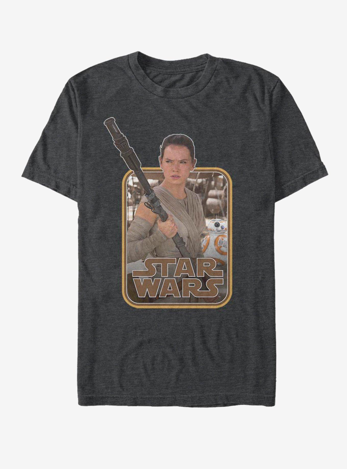 Star Wars Rey Classic Staff T-Shirt, , hi-res