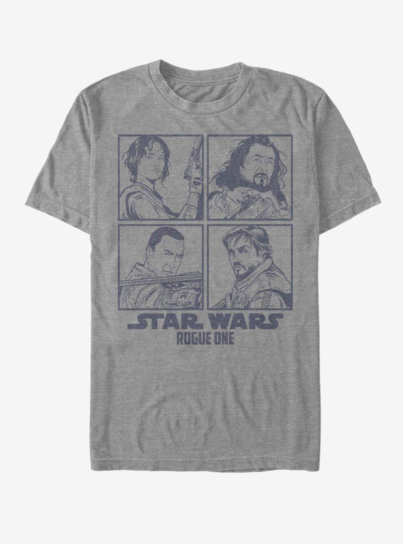 Star Wars Rogue Four Square T-Shirt, , hi-res