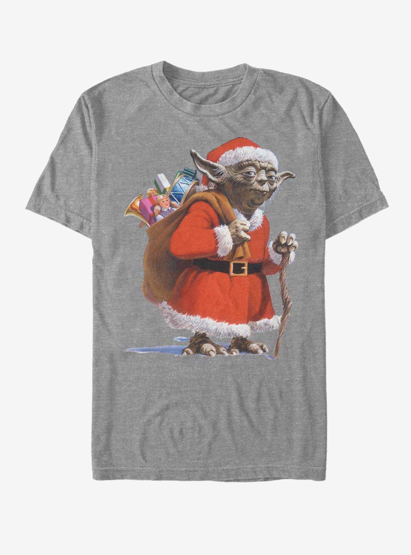 Star Wars Santa Yoda T-Shirt, , hi-res