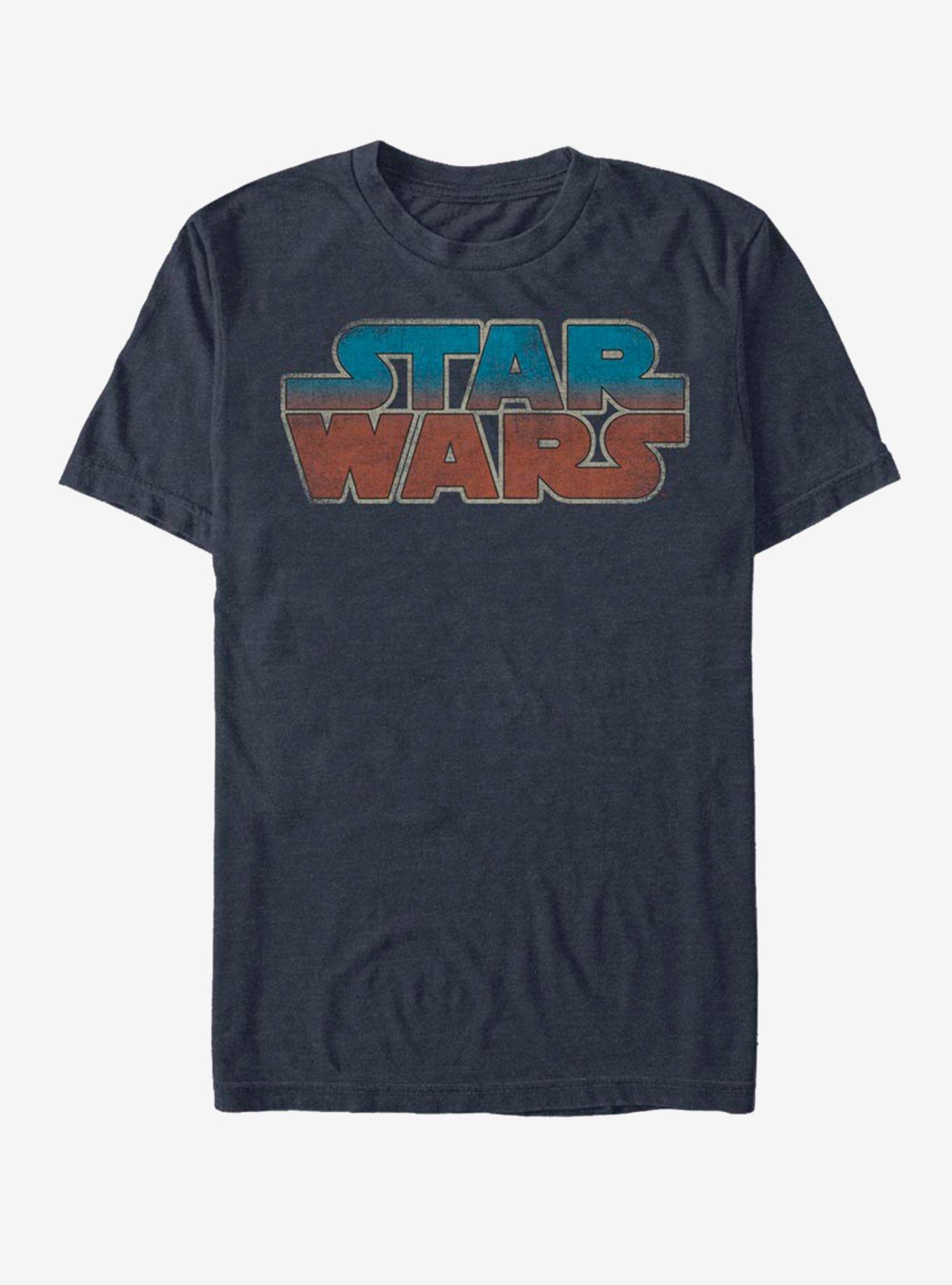 Star Wars SW Logo T-Shirt, DARK NAVY, hi-res