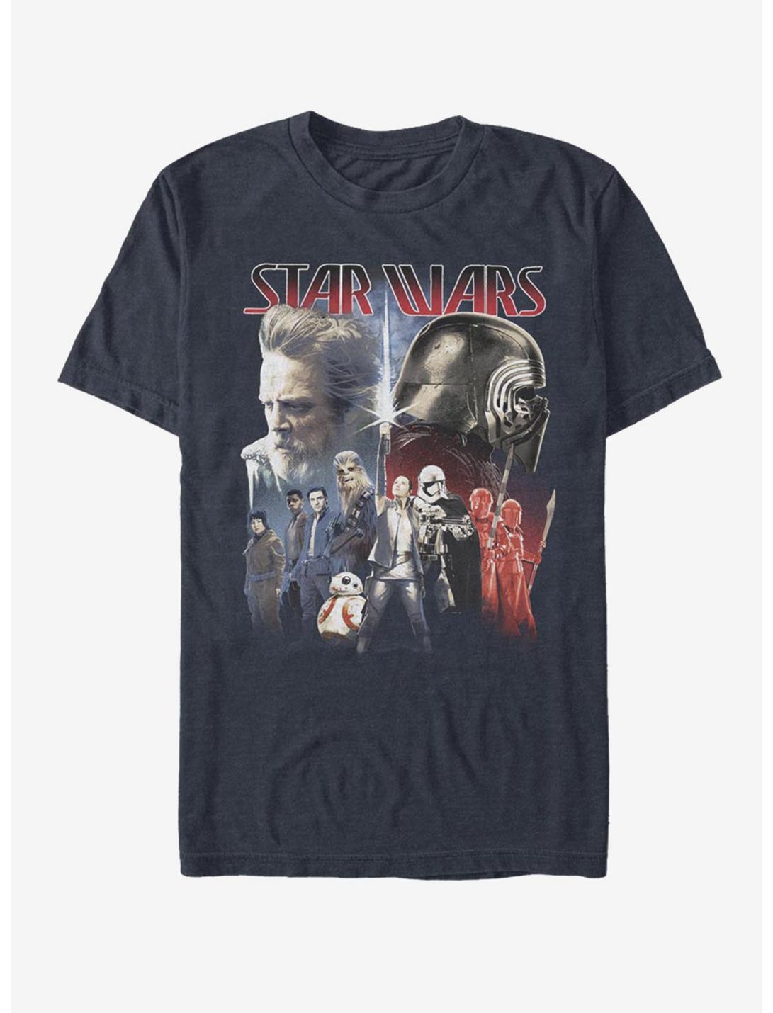 Star Wars Staff Photo T-Shirt, DARK NAVY, hi-res
