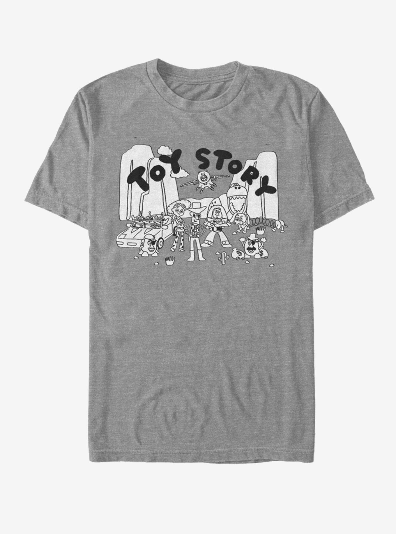 Disney Pixar Toy Story Drawn Story T-Shirt, , hi-res