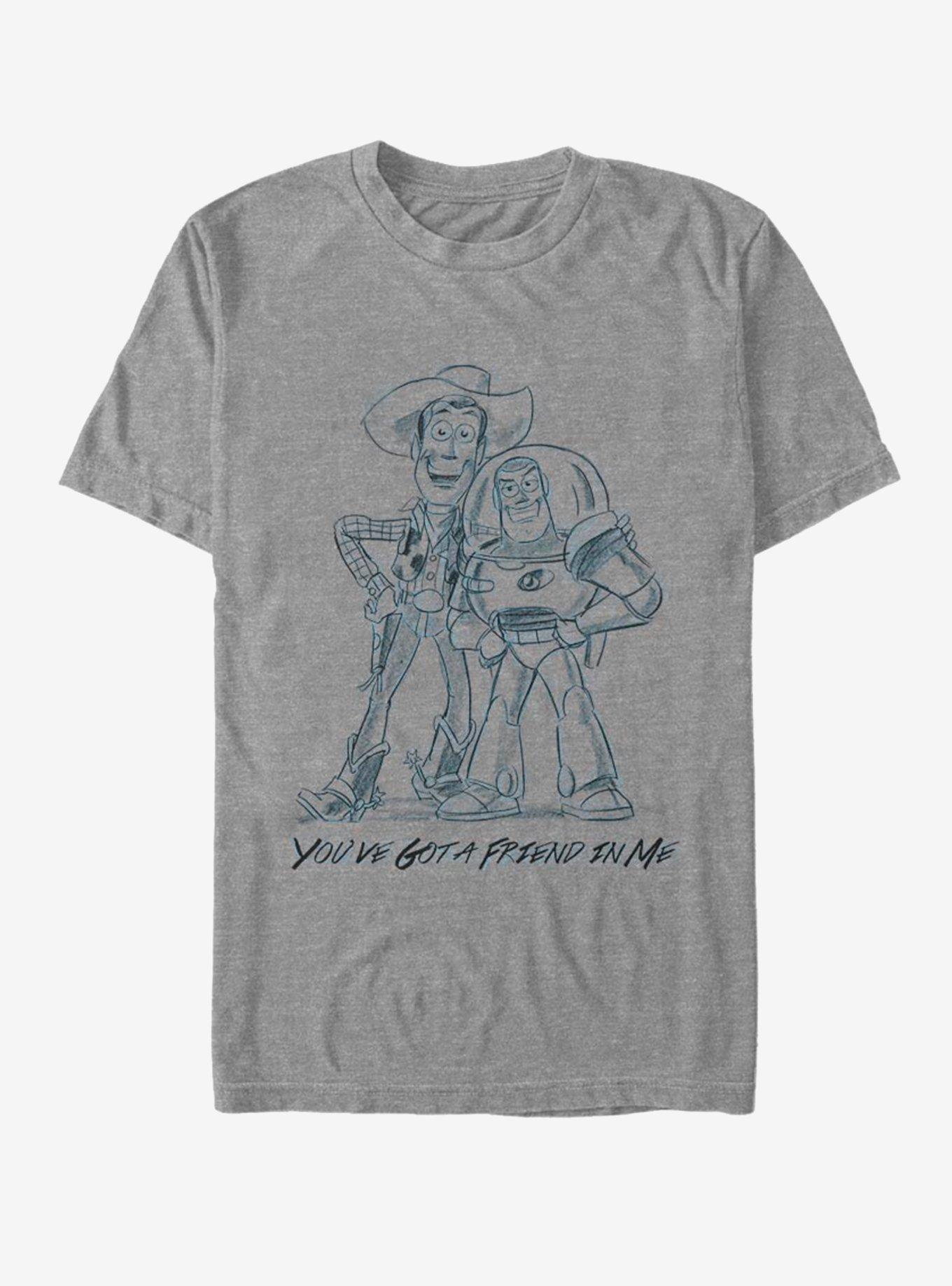 Disney Pixar Toy Story Sketch Friends T-Shirt, , hi-res