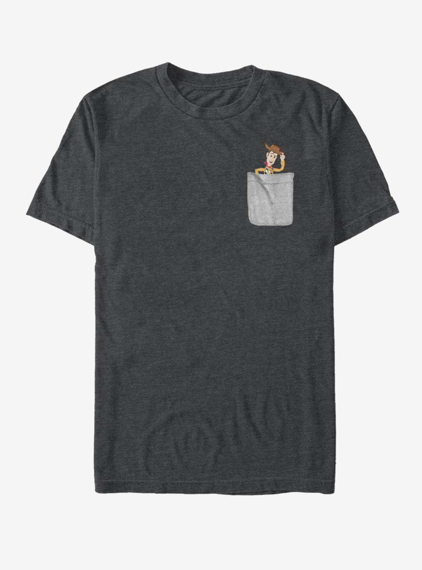 Disney Pixar Toy Story Woody Faux Pocket T-Shirt, , hi-res